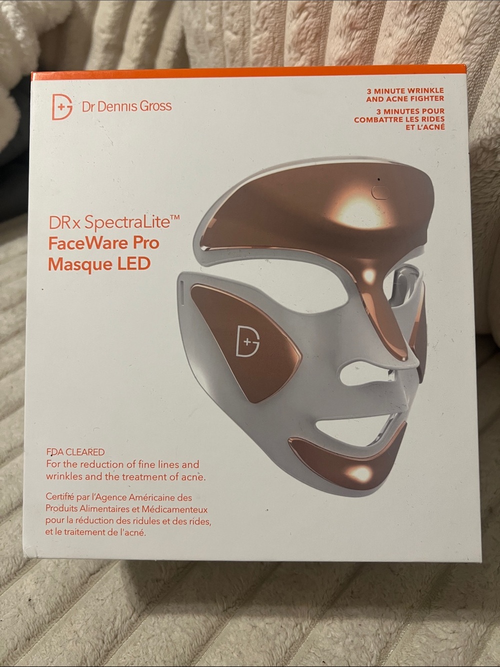 Dr Dennis Gross FaceWare Pro LED Mask - Rose Gold